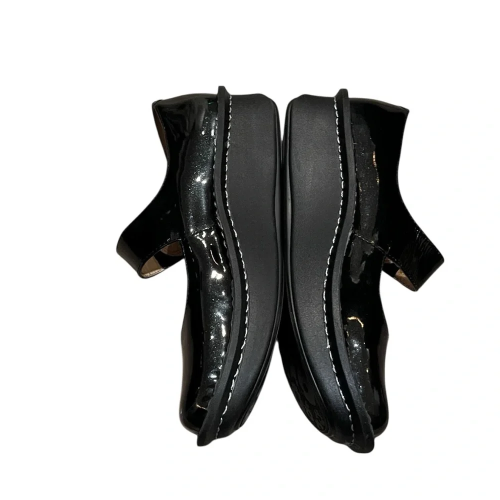 Alegria Paloma Mary Jane Shimmery Patent Leather — Size 37  7/7.5 US - Picture 4 of 15